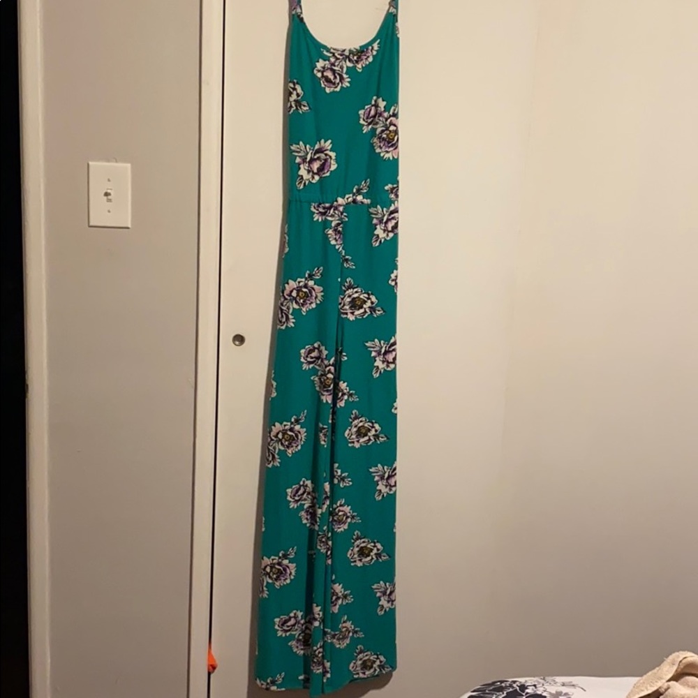 Wide leg jump suit